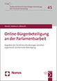 online bürgerbeteiligung parlamentsarbeit