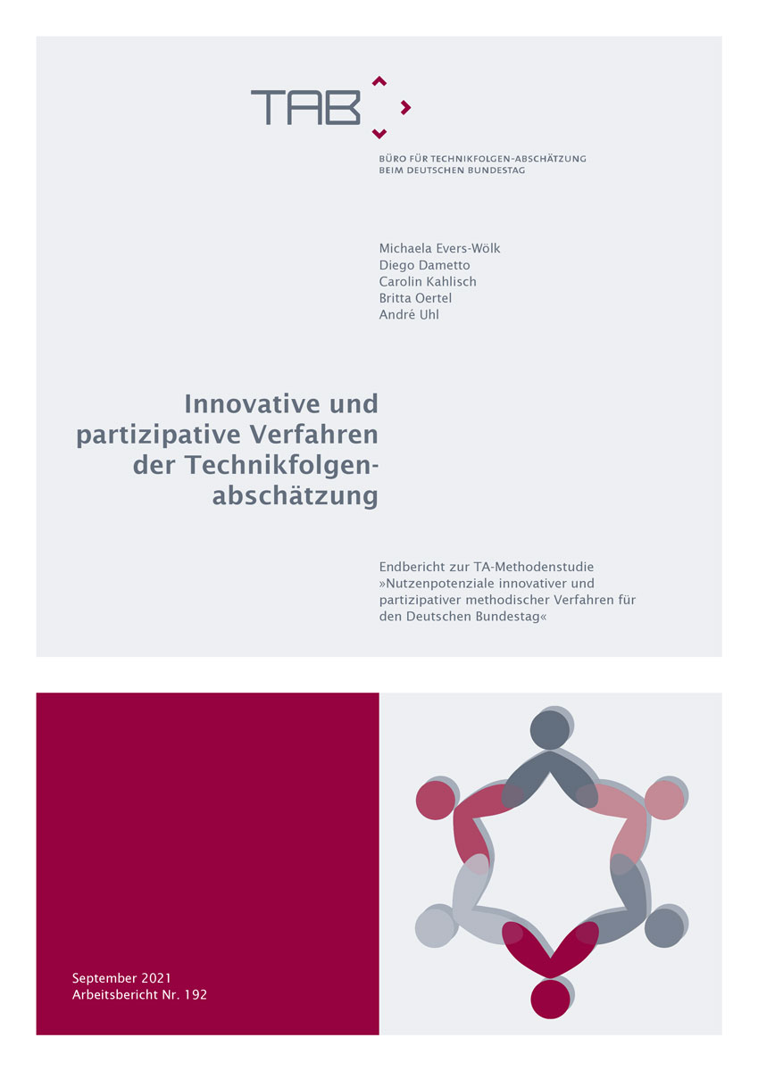 Cover TAB-Arbeitsbericht Nr. 192 Innovative und partizipative Verfahren der Technikfolgenabschätzung