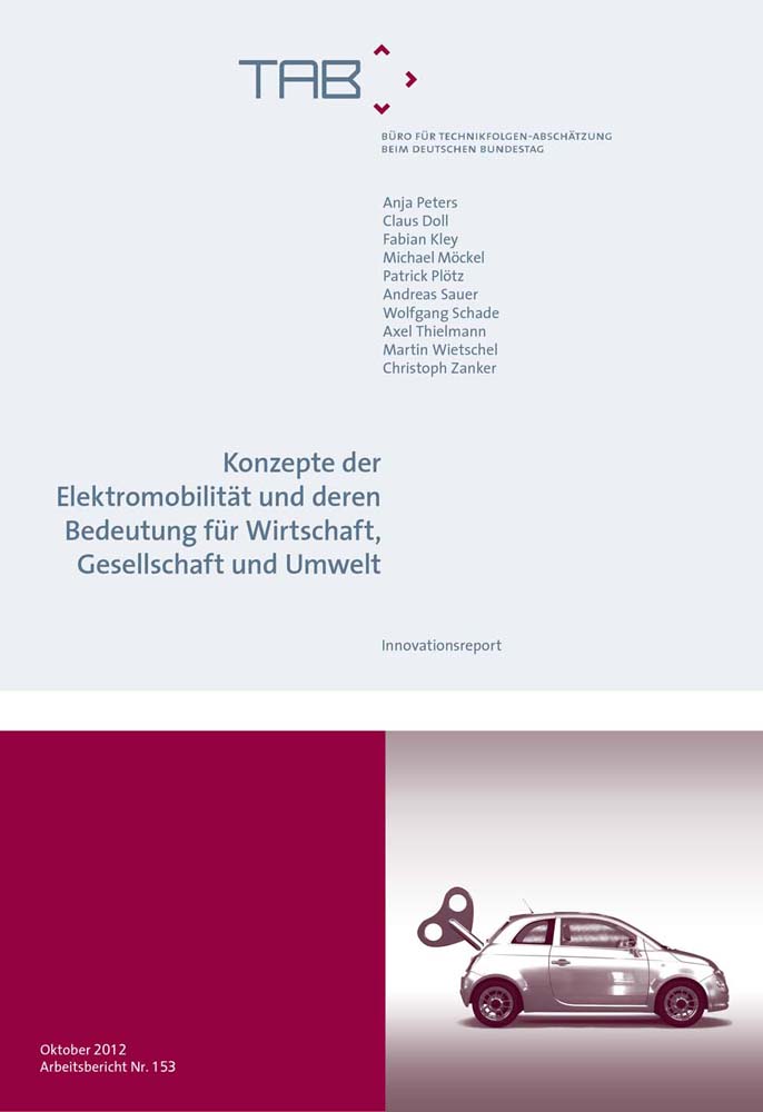 arbeitsbericht, Elektromobilität, Wirtschaft, Gesellschaft ,Umwelt