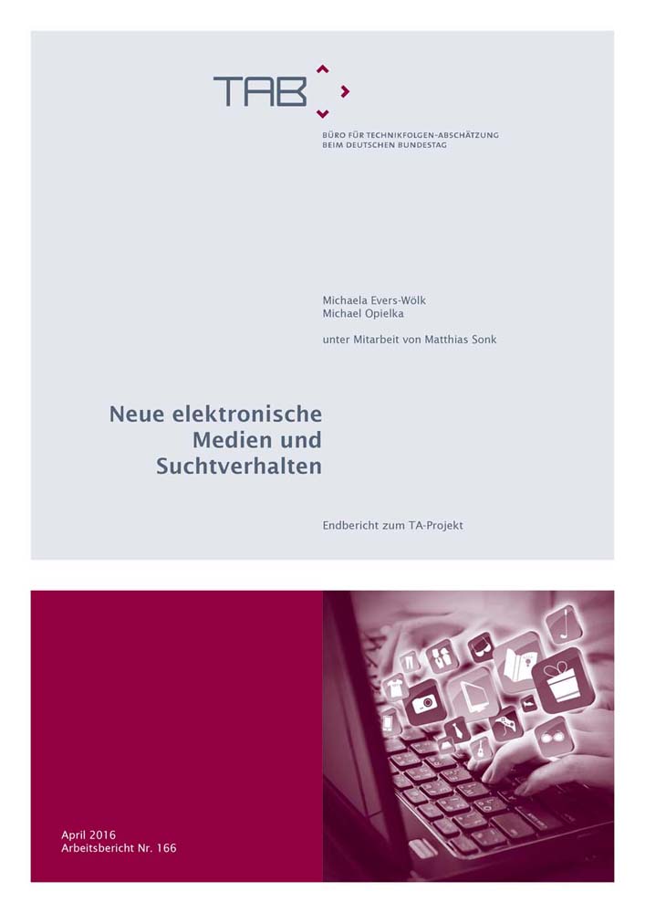 TAB-Arbeitsbericht Nr. 166: Neue elektronische Medien und Suchtverhalten