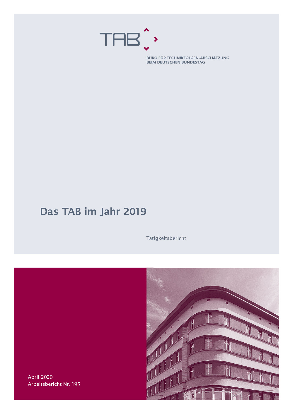 AB 189: Das TAB im Jahr 2019