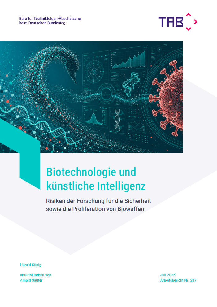 Cover: TAB-Arbeitsbericht 217