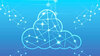 Stylised cloud and network graphics