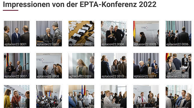 Bildergalerie EPTA-Konferenz