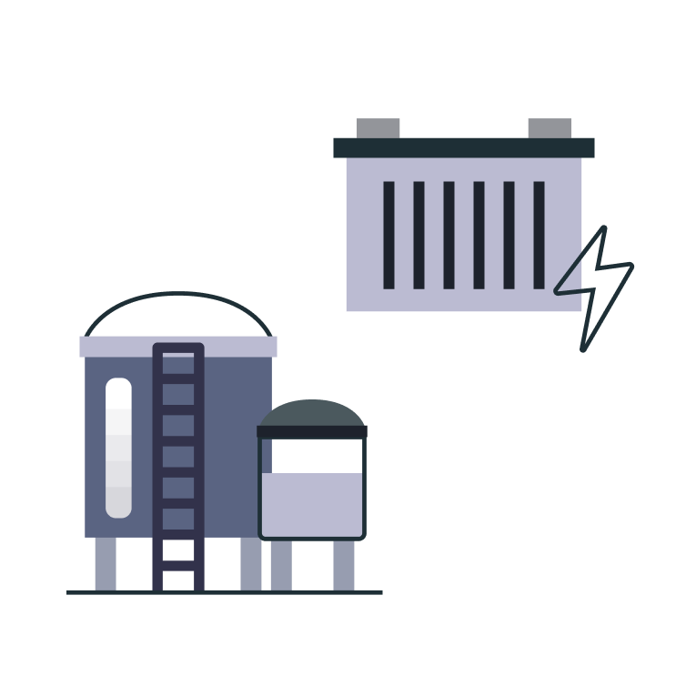 Icon Energiespeicherung