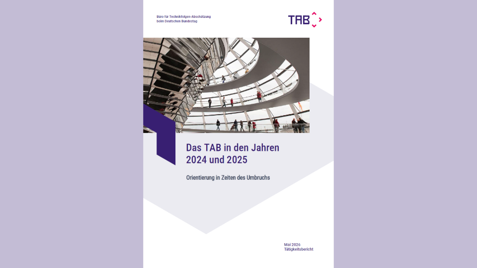 Cover Tätigkeitsbericht 2024/2025