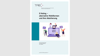 Cover der TAB-Kurzstudie Nr. 5. E-Voting – alternative Wahlformen und ihre Absicherung 