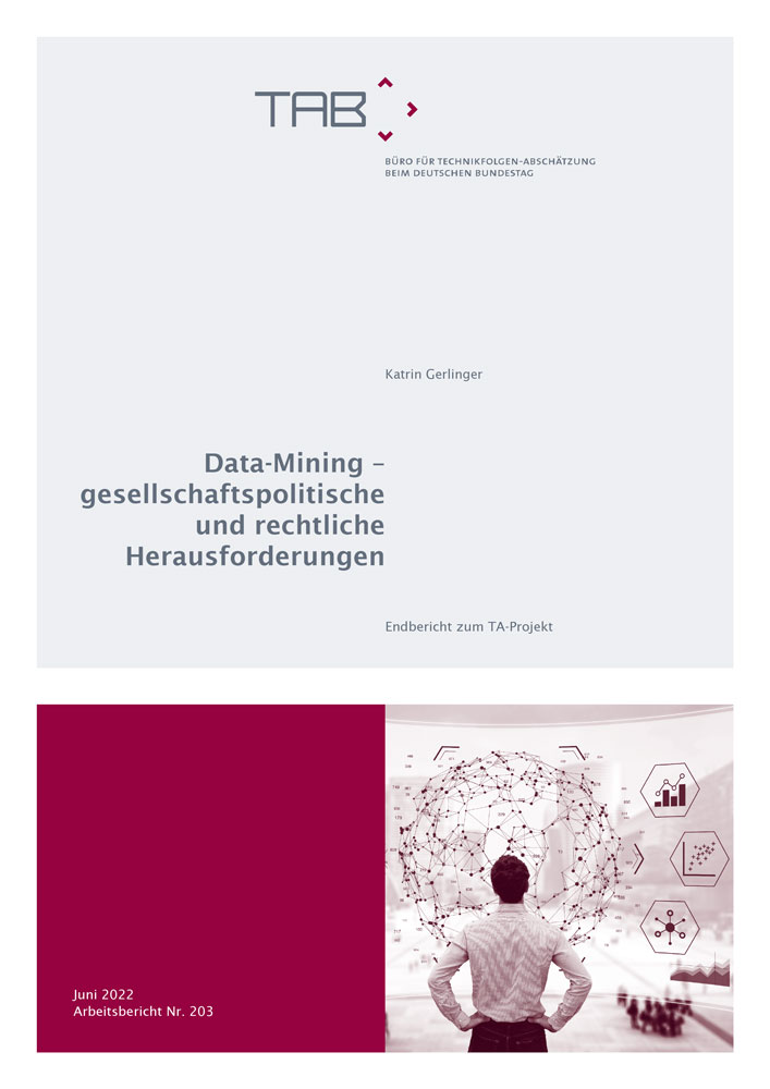 Cover AB 203: Data-Mining - gesellschaftspolitische und rechtliche Herausforderungen